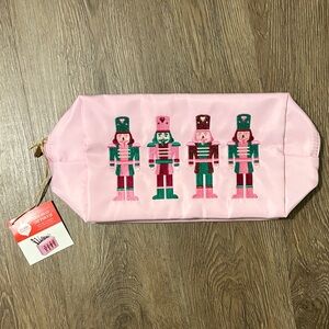 Pink Nutcracker Cosmetic Bag
